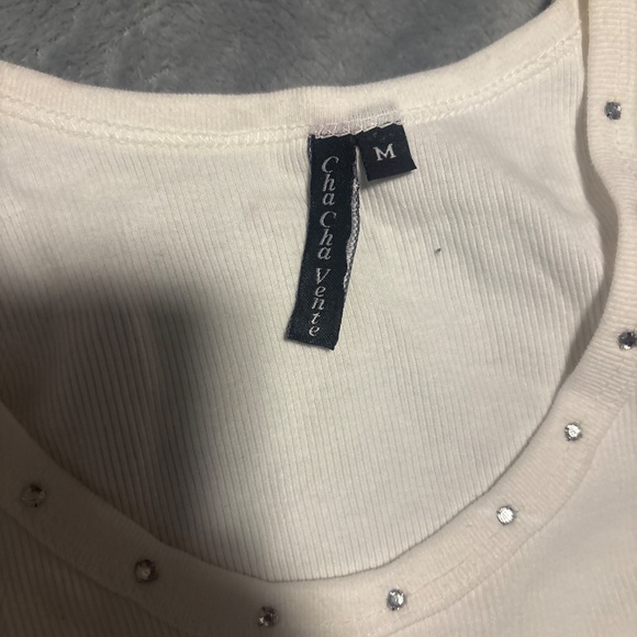 Cha cha vents top sleeveless - Picture 2 of 4